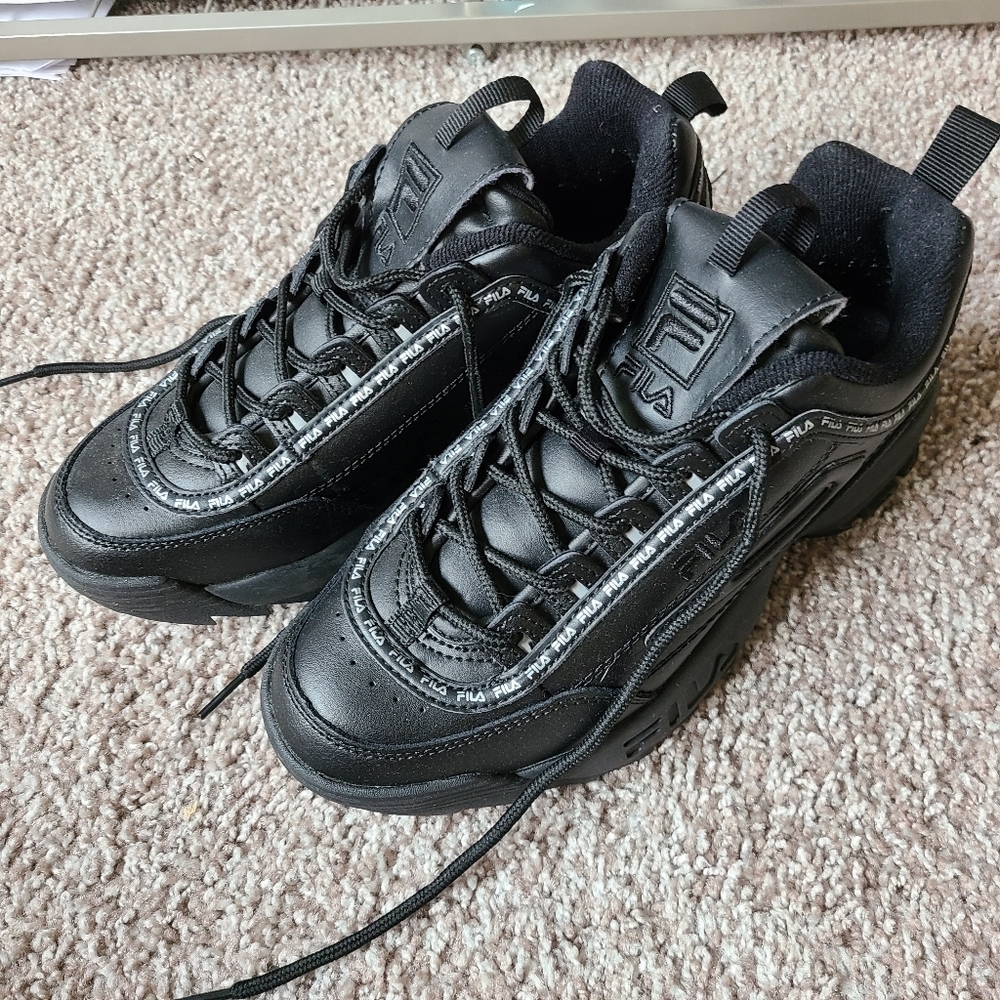 FILA DISRUPTORS TAPEY TAPE BLACK